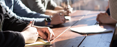 Group of people in a meeting